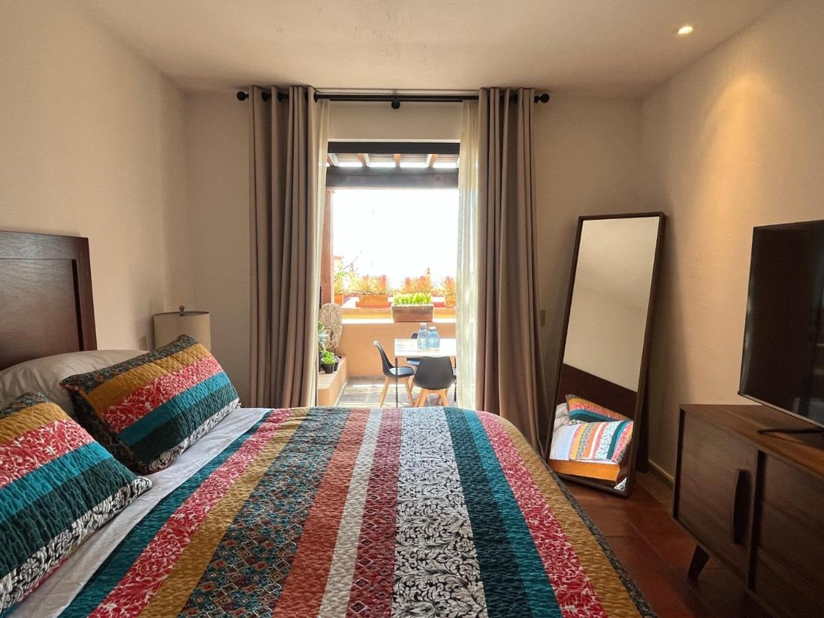 Cousy Condo In The Historic Center Of San Miguel De Allende, Incredible View, Pool, Bbq, 3 Blocks From The Main Parish San Miguel de Allende Exteriör bild